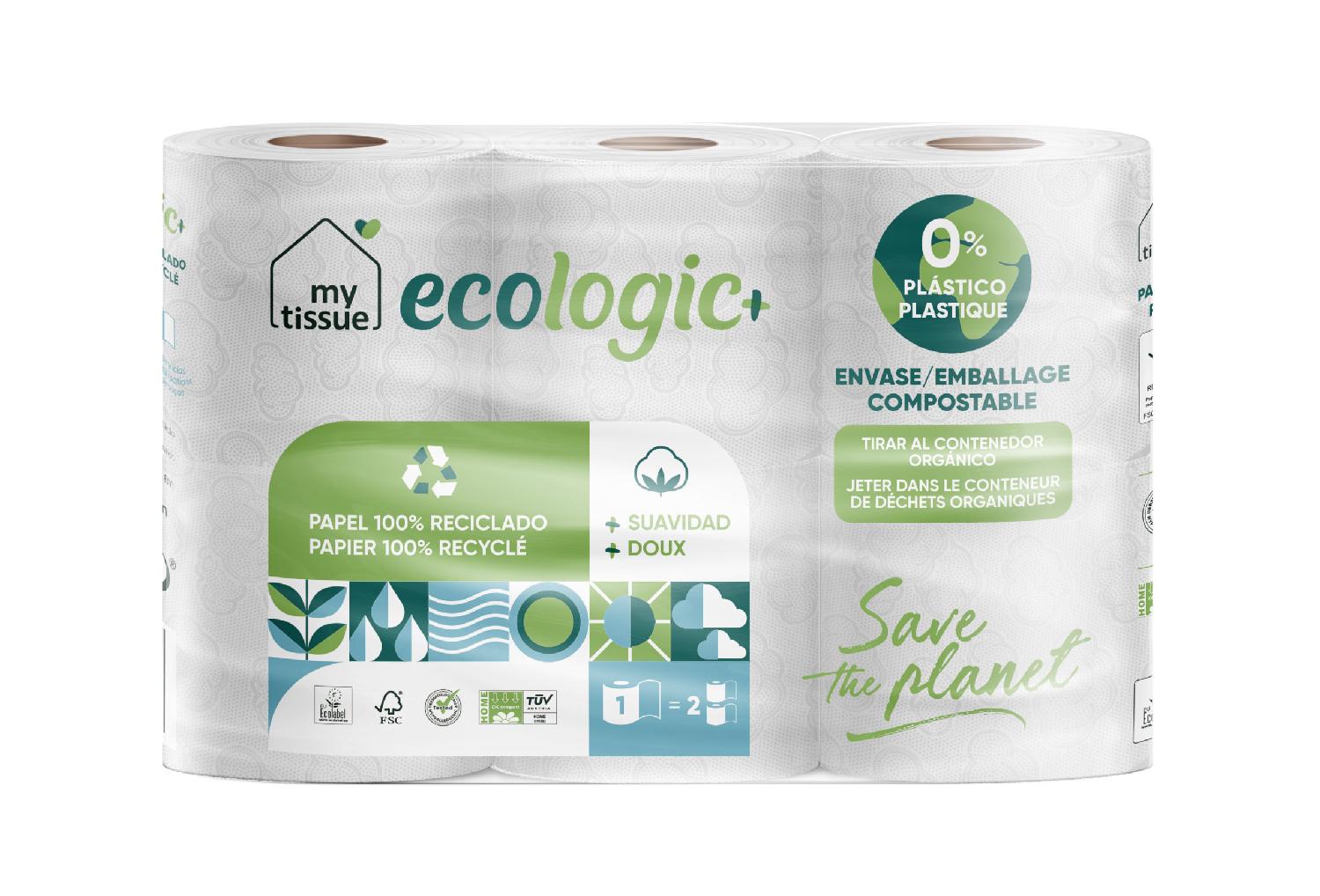 papel higienico my tissue eco. 6r 3c