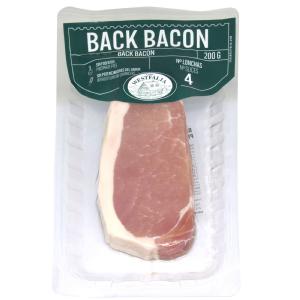 back bacon calid. super. s/corteza 200gr lonch.