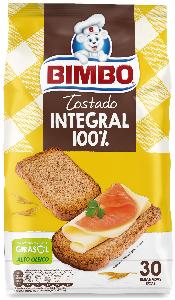 pan tostado bimbo integral 30reb 270gr