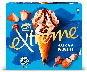 helado extreme cono nata 6u