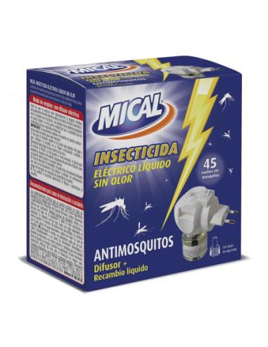 insecticida mical aparato electrico sin olor + recambio