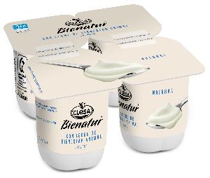 yogur natural bienatur clesa 4x115gr