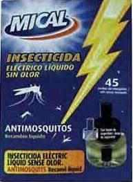 insecticida mical recambio electrico sin olor 33ml
