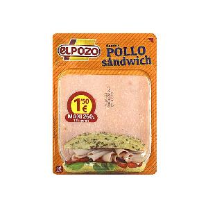 pollo sandwich tp 260gr pozo