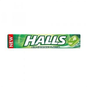 halls mild spearmint s/a 