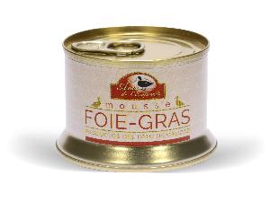 mousse foie gras pato lata 120gr west.