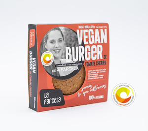 burger vegan tomate p-2 240gr la palma