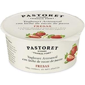 yogur artesanal fresas 125gr pastoret