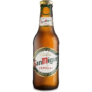 cerveza s.miguel s/glut. bot. 33cl  5.4º