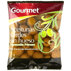 aceituna gourmet manzani.s/h.70g bolsa